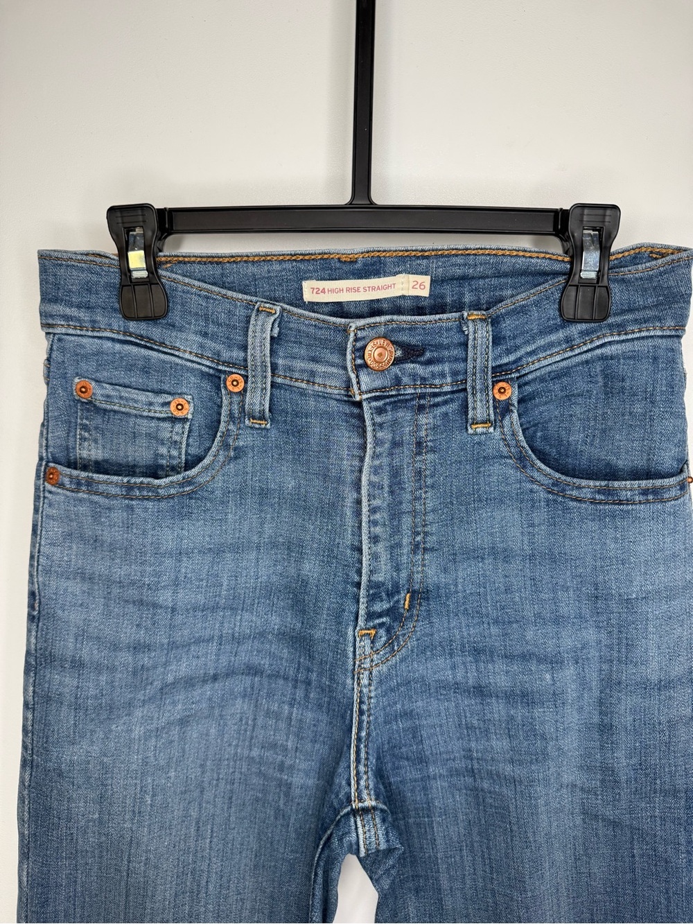 Levi’s 724 High-Rise Straight Women’s Jeans -  Blue